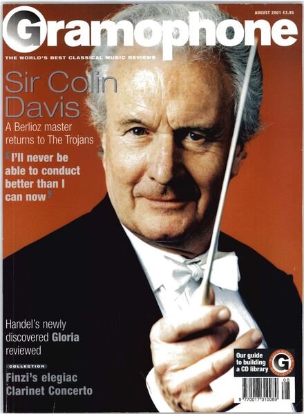 Gramophone – August 2001 Cover