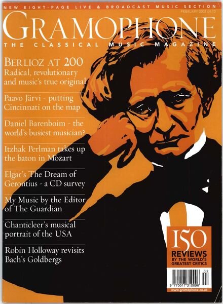 Gramophone – February 2003 Cover