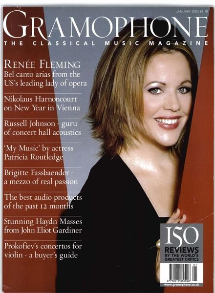 Gramophone – January 2003 Cover