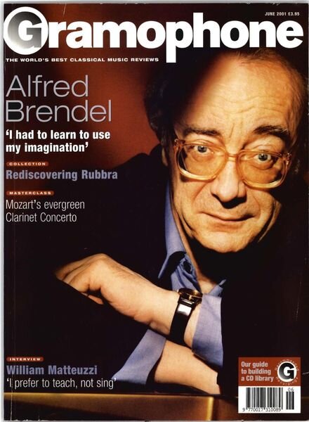 Gramophone – June 2001 Cover