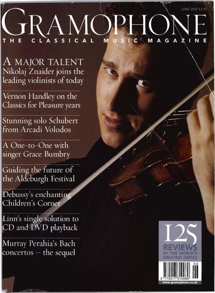 Gramophone – June 2002 Cover