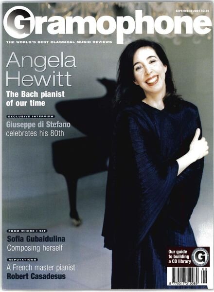 Gramophone – September 2001 Cover