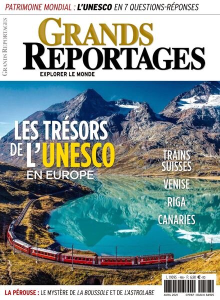 Grands Reportages – Avril 2021 Cover