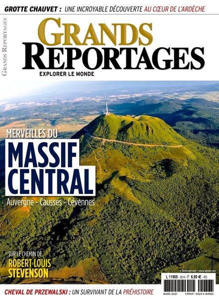 Grands Reportages – Mars 2021 Cover
