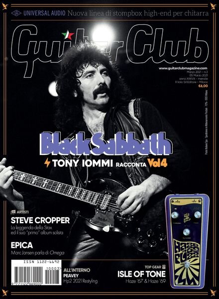 Guitar Club Magazine – marzo 2021 Cover