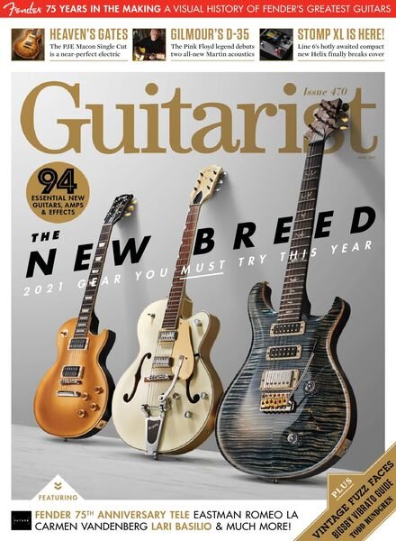 Guitarist – April 2021 Cover