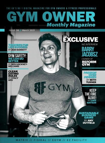 Gym Owner Monthly – March 2021 Cover