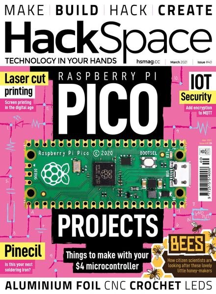 HackSpace – March 2021 Cover