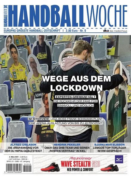 HANDBALLWOCHE – 02 Marz 2021 Cover