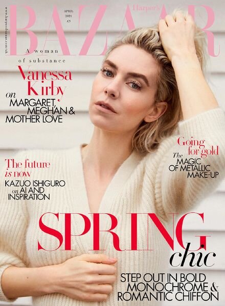 Harper’s Bazaar UK – April 2021 Cover