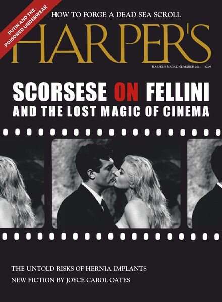Harper’s Magazine – March 2021 Cover
