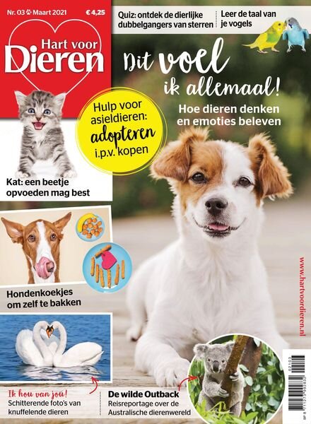 Hart voor Dieren – maart 2021 Cover