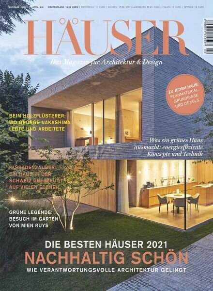 Hauser – April-Mai 2021 Cover