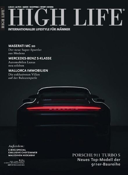 High Life – Fruhjahr 2021 Cover