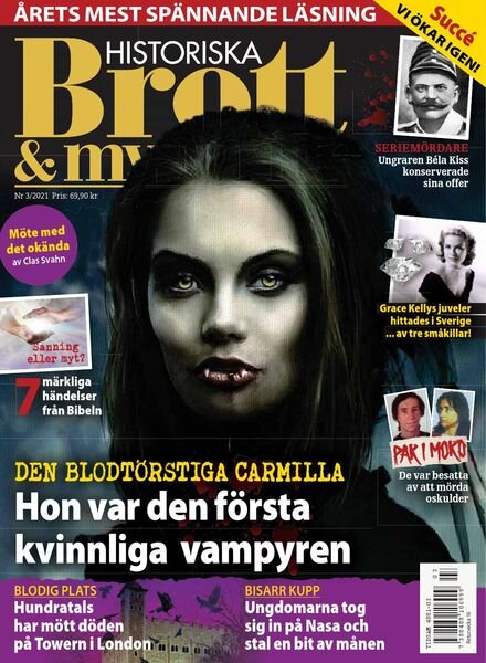 Historiska Brott & Mysterier – mars 2021 Cover