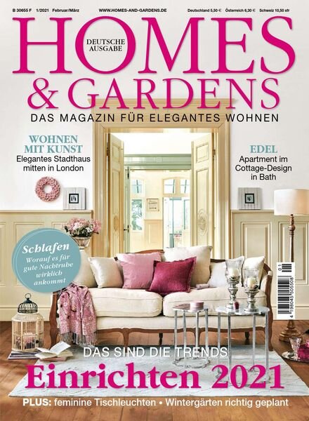 Homes & Gardens Germany – Februar-Marz 2021 Cover