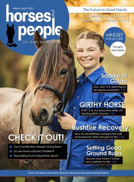 Horses and People – March 2021 Cover