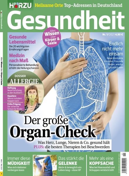 HORZU Gesundheit – 05 Marz 2021 Cover