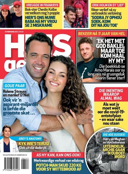 Huisgenoot – 25 Februarie 2021 Cover