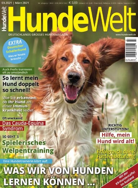 HundeWelt – Marz 2021 Cover