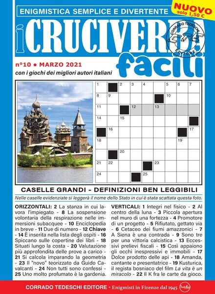 I Cruciverba Facili – marzo 2021 Cover