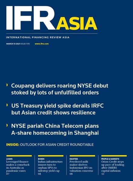 IFR Asia – March 13, 2021 Cover