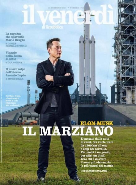 Il Venerdi di Repubblica – 26 Febbraio 2021 Cover