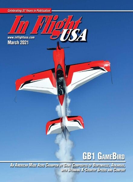 In Flight USA – March 2021 Cover