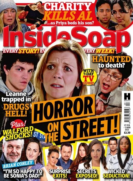 Inside Soap UK – 27 February 2021 Cover
