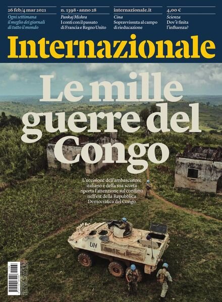 Internazionale – 26 Febbraio 2021 Cover