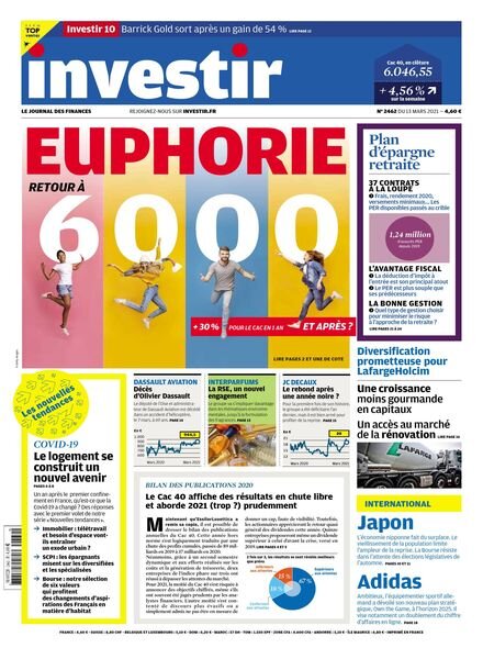 Investir – 13 Mars 2021 Cover