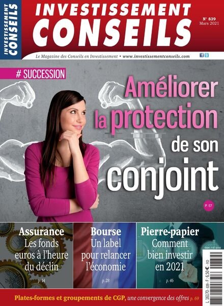 Investissement Conseils – Mars 2021 Cover
