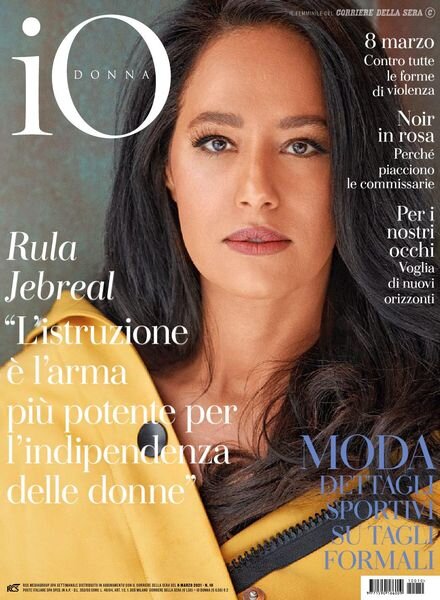 Io Donna del Corriere della Sera – 06 marzo 2021 Cover