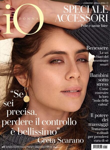 Io Donna del Corriere della Sera – 13 marzo 2021 Cover