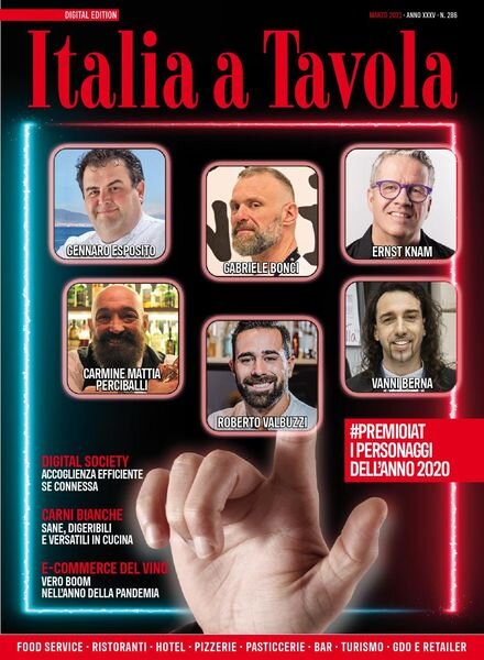 Italia a Tavola – Marzo 2021 Cover