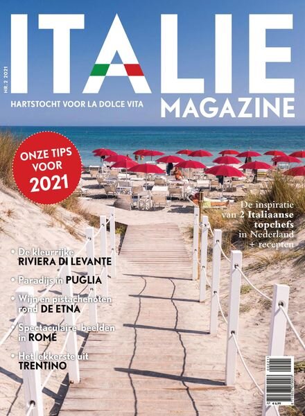 Italie Magazine – maart 2021 Cover