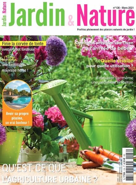 Jardin & Nature – Mars 2021 Cover