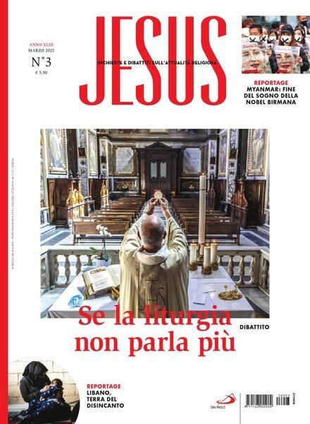 Jesus – Marzo 2021 Cover