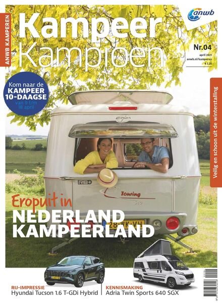 Kampeer & Caravan Kampioen – april 2021 Cover