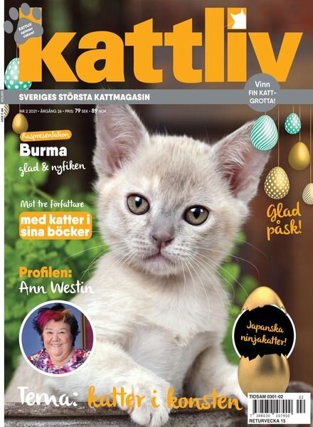 Kattliv – 02 mars 2021 Cover