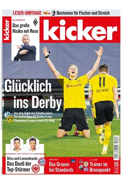 Kicker – 18 Februar 2021 Cover