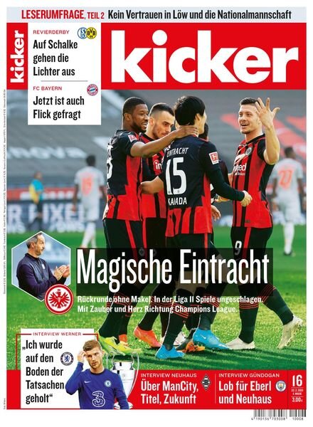 Kicker – 22 Februar 2021 Cover