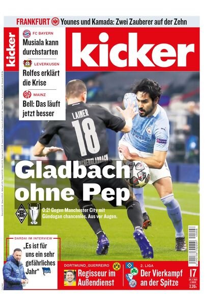 Kicker – 25 Februar 2021 Cover