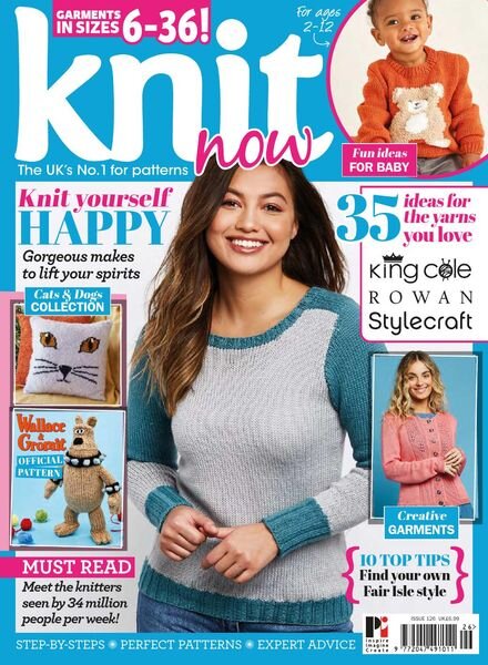 Knit Now – Issue 126 – March 2021 Cover