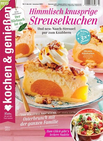 kochen & geniessen – 24 Februar 2021 Cover