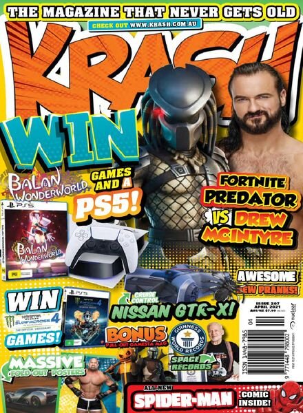 Krash – April 2021 Cover