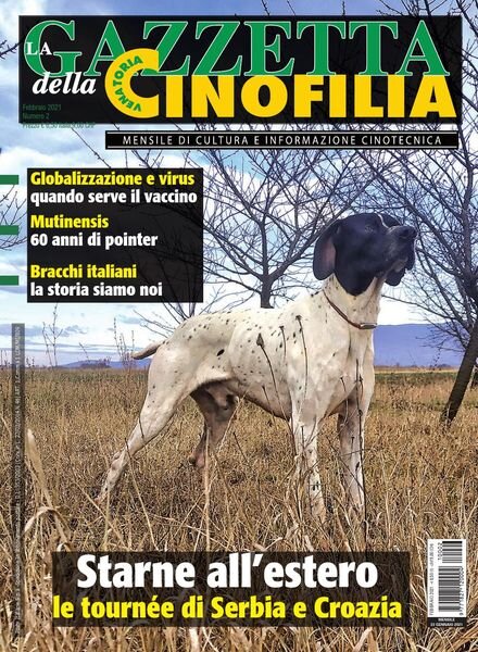 La Gazzetta Della Cinofilia Venatoria – Febbraio 2021 Cover