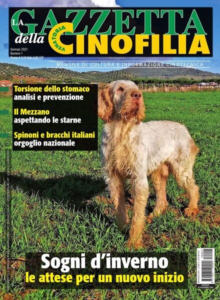 La Gazzetta Della Cinofilia Venatoria – Gennaio 2021 Cover