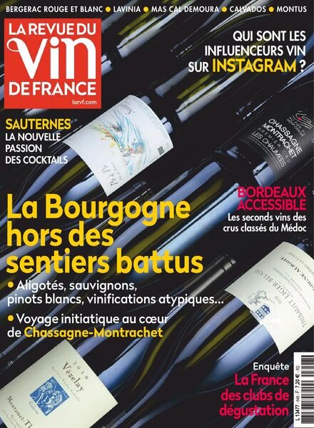 La Revue du Vin de France – mars 2021 Cover