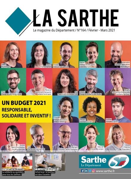 La Sarthe – Fevrier-Mars 2021 Cover